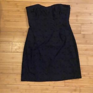 Black Strapless Dress